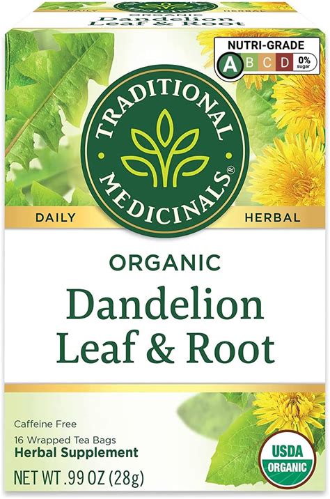 Amazon Starwest Botanicals Organic Dandelion Root Roasted Cut