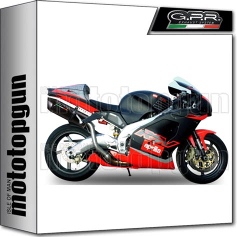 Gpr High Exhaust Hom Furore Black Aprilia Rsv Sp