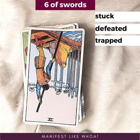 The Six Of Swords Tarot Card Guide For Beginners Manifest Like Whoa