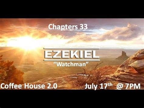 Ezekiel 33 Watchman YouTube