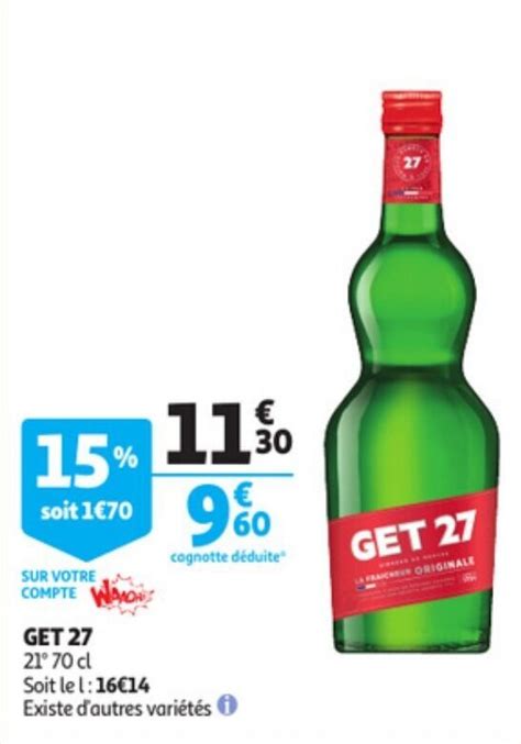 Promo Get Chez Auchan