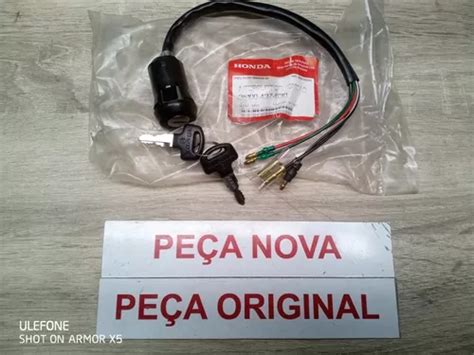 Chave Ignição Cg Ml Turuna 83 A 94 Original Honda