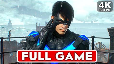 Batman Arkham Knight Nightwing Gcpd Lockdown Gameplay Walkthrough Full