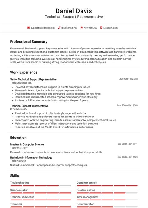 7 Technical Support Analyst Resume Examples And Templates For 2024