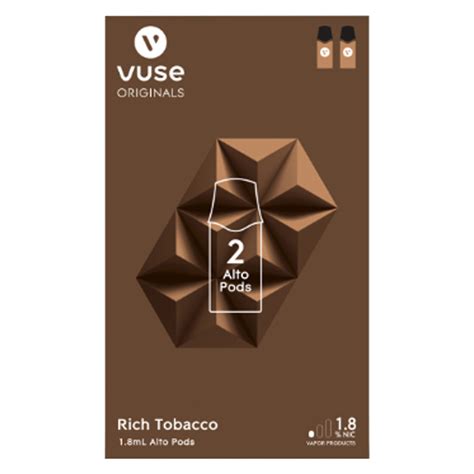 Vuse Alto Pod Menthol 5 Nicotine 4ct Delivered In As Fast As 15