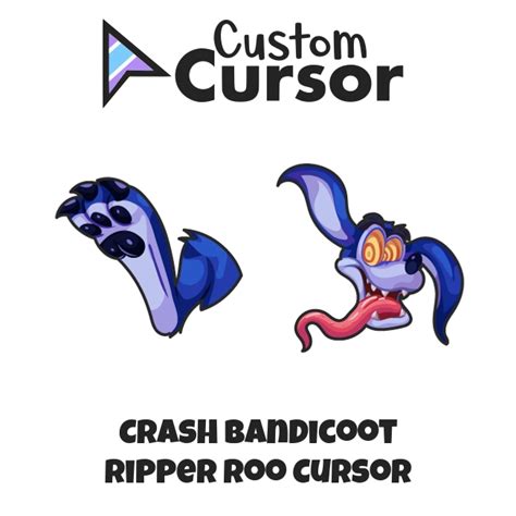 Crash Bandicoot Ripper Roo Cursor Custom Cursor