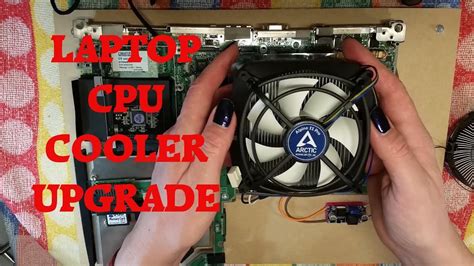 Laptop To Desktop Conversion Adding A Cpu Cooler Youtube