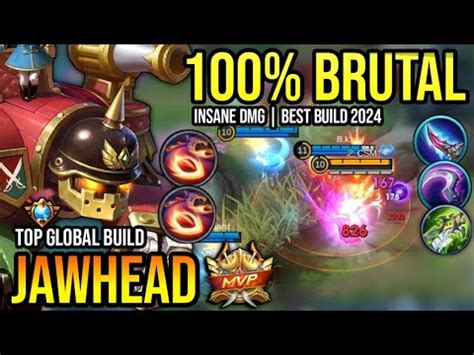 Jawhead Best Build Top Global Jawhead Gameplay Mobile Legends