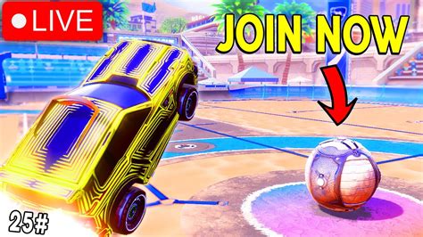 Live Rocket League And Chill With Viewers Join Youtube