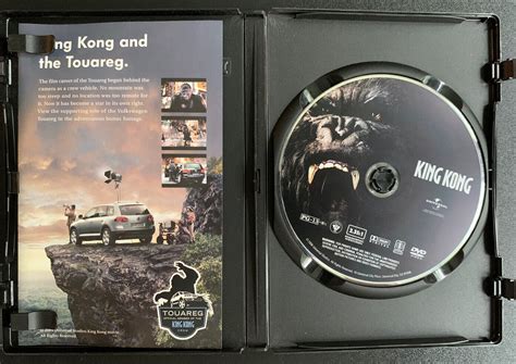 King Kong DVD 2005 Widescreen Naomi Watts Jack Black Adrian Brody