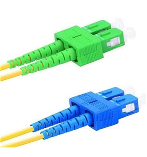 Sc Apc Sc Upc Fiber Patch Cord Single Mode Duplex