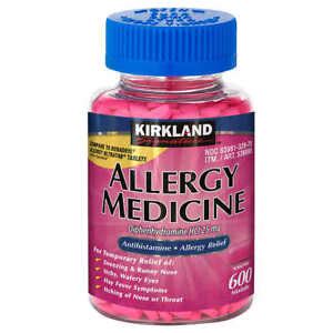 Kirkland Allergy Relief Antihistimine Sleep Aid Medicine Benadryl 25mg 600 Ct | eBay