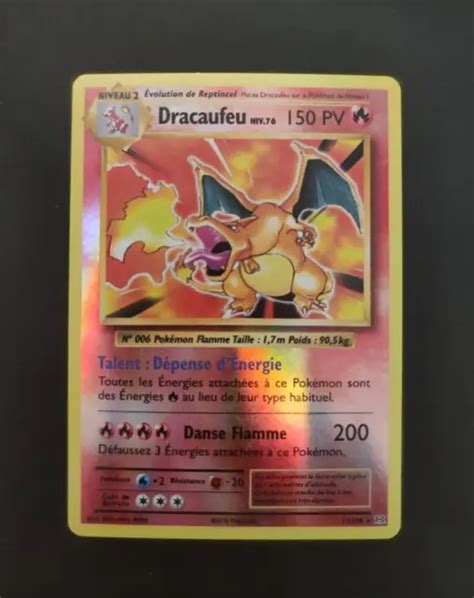 CARTE POKEMON DRACAUFEU Holo Reverse Français 11 108 XY Evolution