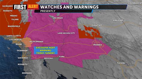 Excessive Heat Warning Goes Into Effect Today Kesq