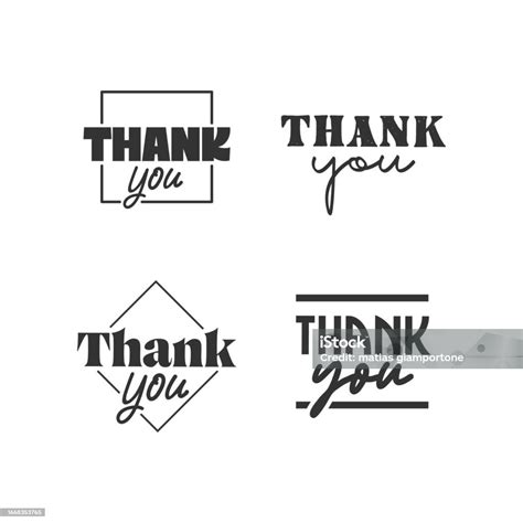 terima kasih desain  desain kartu teks huruf terima kasih