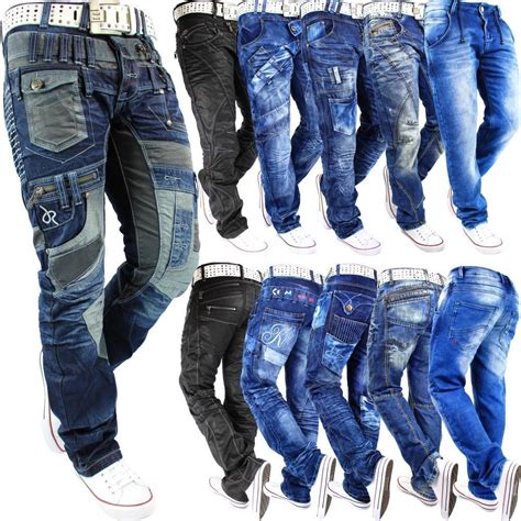 Cipo And Baxx Herren Jeans Hose Freizeithose Stright Regular Slim Fit Designer Ebay Pantaloni