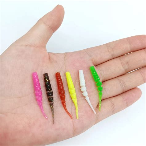 Duoduoyu Pcs Tpe Mini Soft Fishing Lure Silicone Bait G Mm