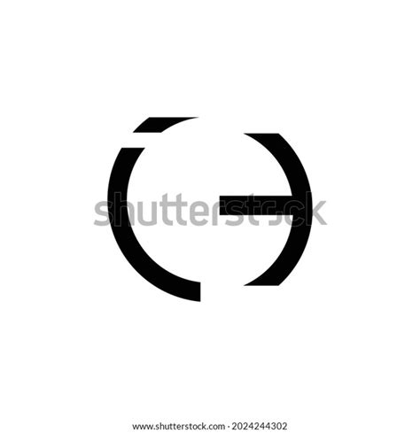 Creative Rounded Initial Letters Logo Will Stock Vector Royalty Free