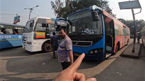 Howrah Bus Stand Kolkata West Bengal Howrah Bridge Youtube