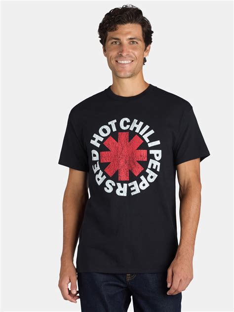 Red Hot Chili Peppers Men S Graphic T Shirt 100 Cotton S 3XL Crewneck