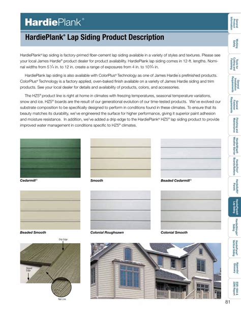 Pdf General Hardieplank Lap Siding Product Description Siding Materialsbest Ja