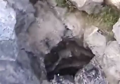 Chilling footage shows entrance to Nutty Putty Cave before it was ...