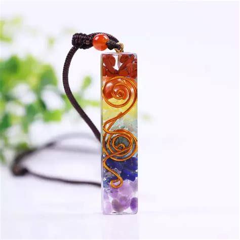 High Quality Orgone Pendant Necklace Usa Black Protection Made Energy 7