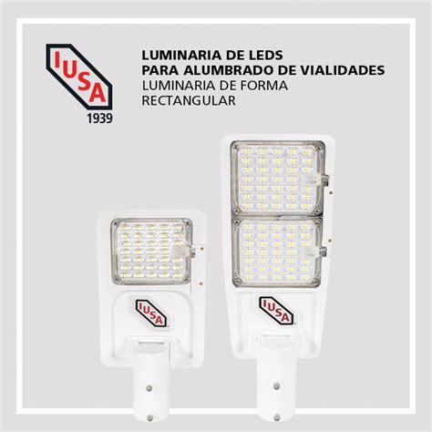 IUSA LUMINARIA LED CALLE SL SM 6300lm 6500lm CON FOTOCELDA