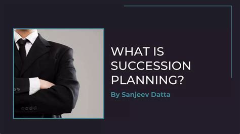 What Is Succession Planning Ppt