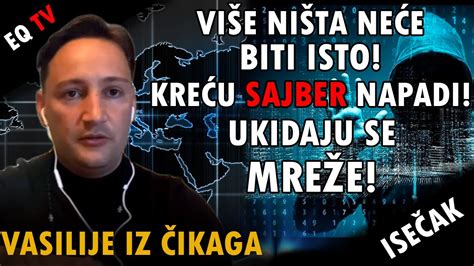 Vasilije Iz Ikaga Kre U Napadi Dru Tvene Mre E Se Ukidaju Sajber