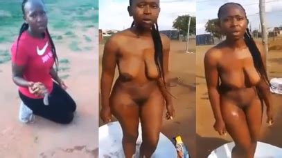 African Woman Stripped Naked In Street Sexiz Pix