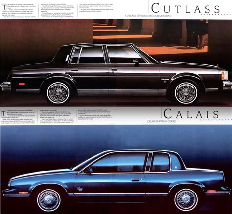 Oldsmobile Cutlass and Calais | Oldsmobile, Cool car pictures, Dream cars