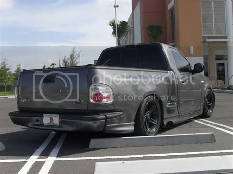 Slammed Ford Lightning