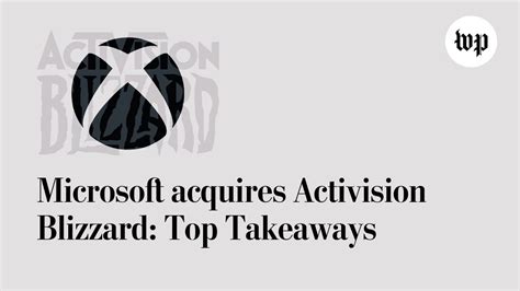 Microsoft Buys Activision Blizzard Top Takeaways From Bobby Kotick