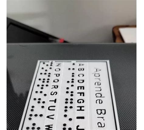 Tablero Abecedario De Aprendizaje Braille En Venta En Capital Federal