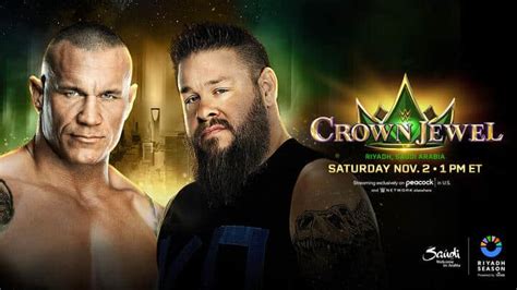 Randy Orton And Kevin Owens Brawl At Wwe Crown Jewel Match