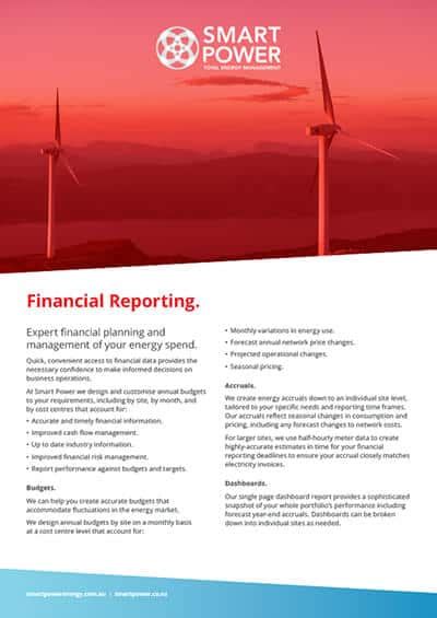 Energy Reporting Smart Power Energy NZ