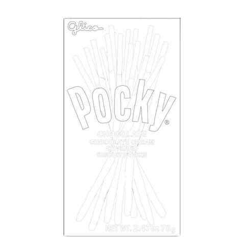 Pocky For Paper Squishy In 2024 Printable Paper Patterns Cute Easy