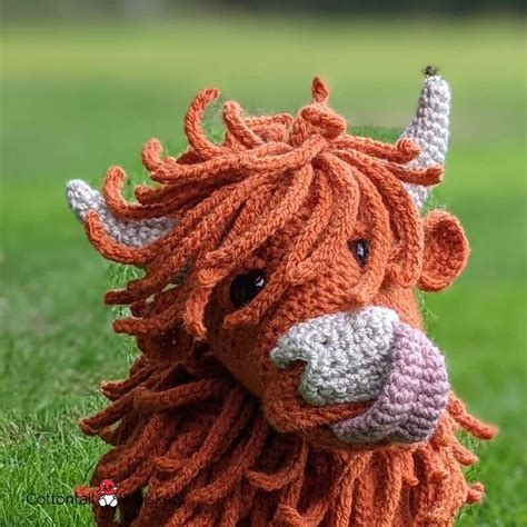 Free Highland Cow Knitting Pattern I Knew It Was Going To Be Tough To ...