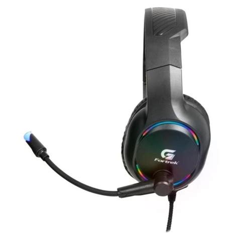 Headset Gamer Rgb Holt Preto Fortrek