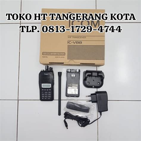 Sedia Ht Icom Icv Frekuensi Vhf Di Mhz Di Tangerang Kota