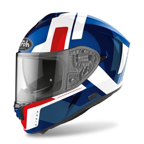 Integralny Kask Motocyklowy Airoh Spark Shogun Blue Red Gloss Kaski