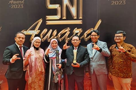 Sukses Tingkatkan Standarisasi Ceria Raih Anugerah Sni Award