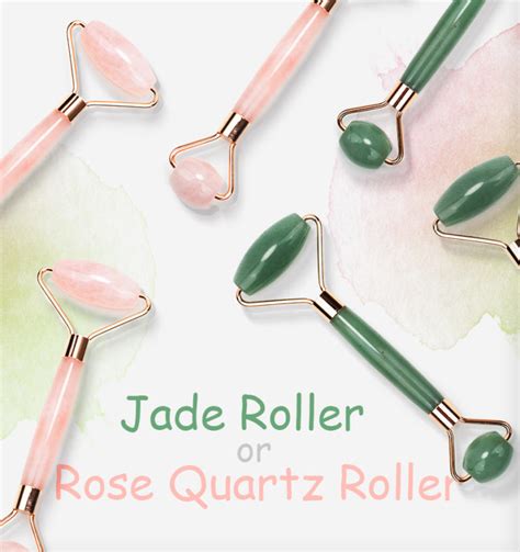 Jade Rollers Vs Rose Quartz Rollers What S The Difference