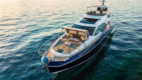 Azimut S7 One Of Azimut Luxury Yacht In Podstrana Croatia Is