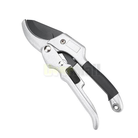 Ratchet Pruning Shears Sharp 8 Inch Garden Hand Pruners Easy Ratcheting