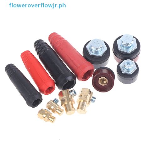 Fjr Dkj 10 25 35 50 Quick Connector Welding Machine Plug Socket Hot Shopee Philippines