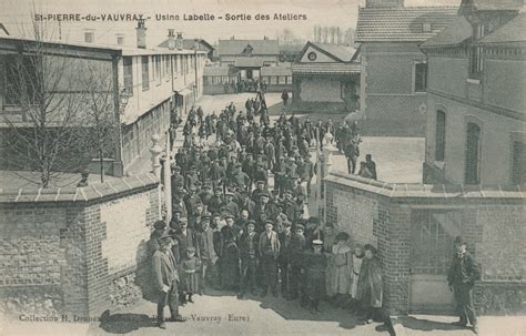 Saint Pierre Du Vauvray Usine Labelle Sortie Des Ateliers Carte