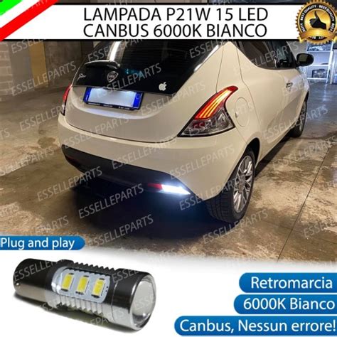 Luci Retromarcia Led Canbus Lancia Ypsilon Hybrid K Luce Bianca No