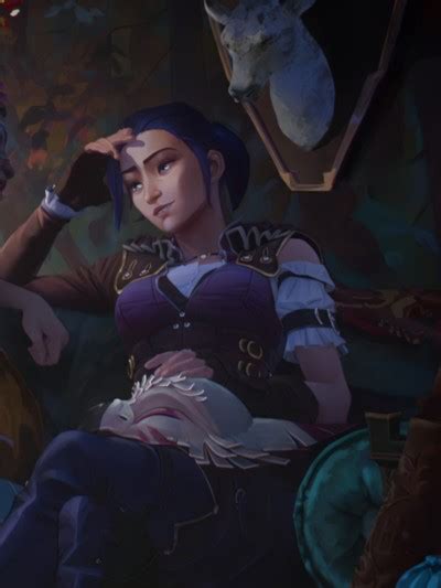 Caitlyn Kiramman Arcane In 2022 Vi League Of Legends Character Art